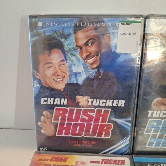 Rush Hour 1 2 3 & The Tuxedo Sealed Lot Jackie Chan Action Comedy - Picture 5 of 6